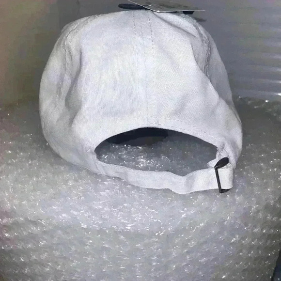 Bride patchwork baseball cap white adjustable NEW - Picture 2 of 2